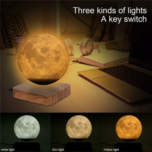 Levitating Moon Lamp